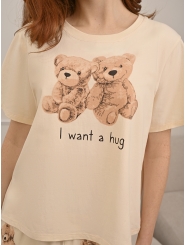 5285TBC Женская пижама (Ф+Брюки)